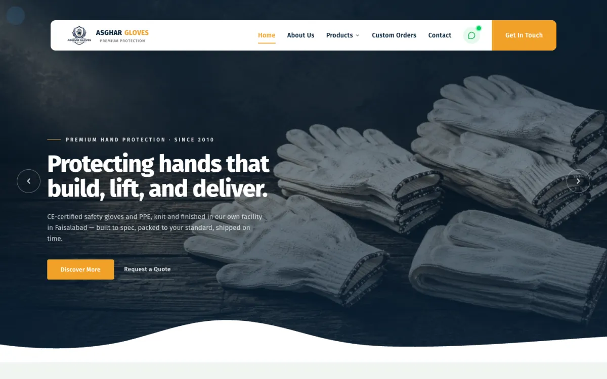 Asghar Gloves, screenshot